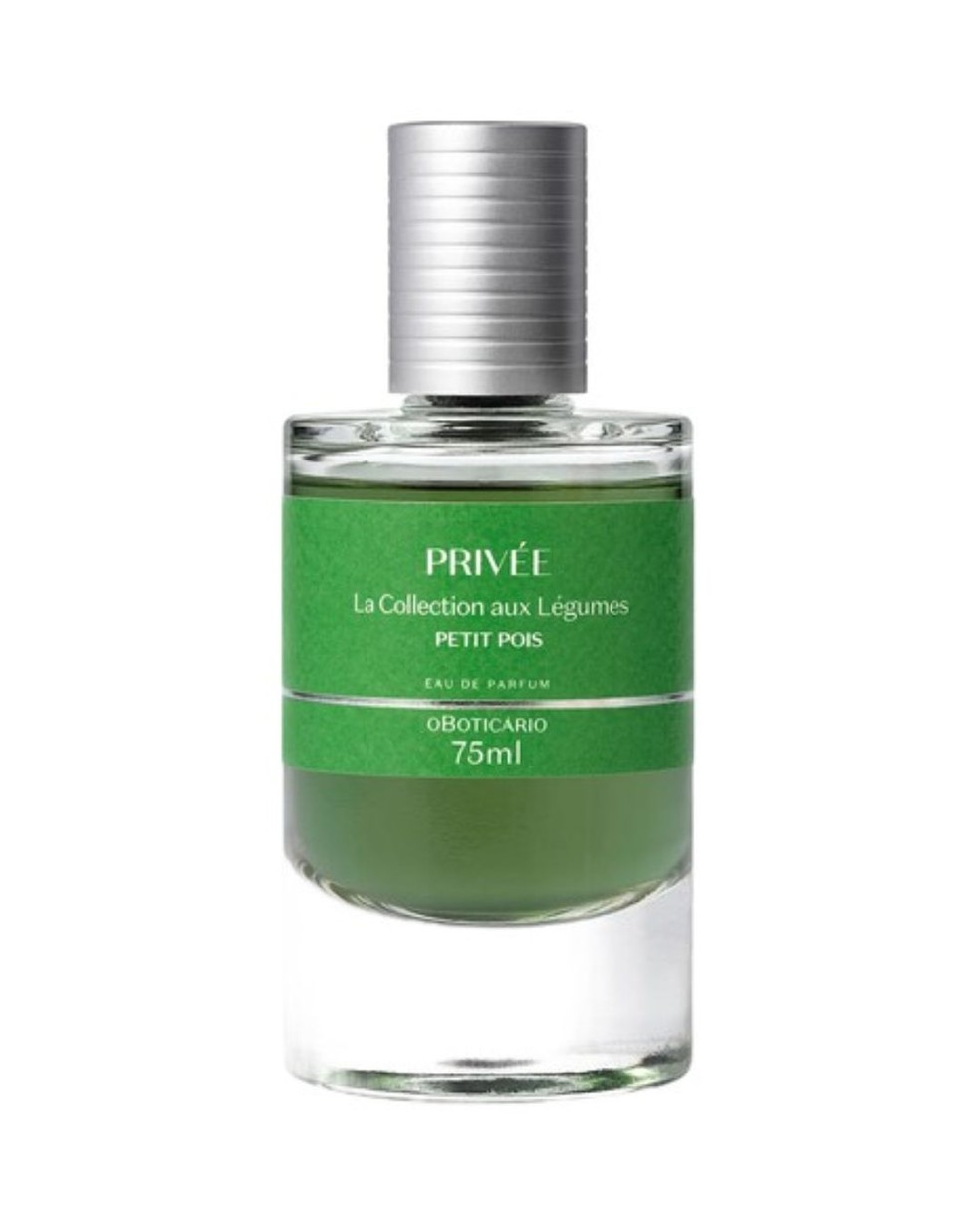 Perfume Petit Pois 100ml, O Boticário Privée La Collection Aux Légumes, R$419 — Foto: Divulgação